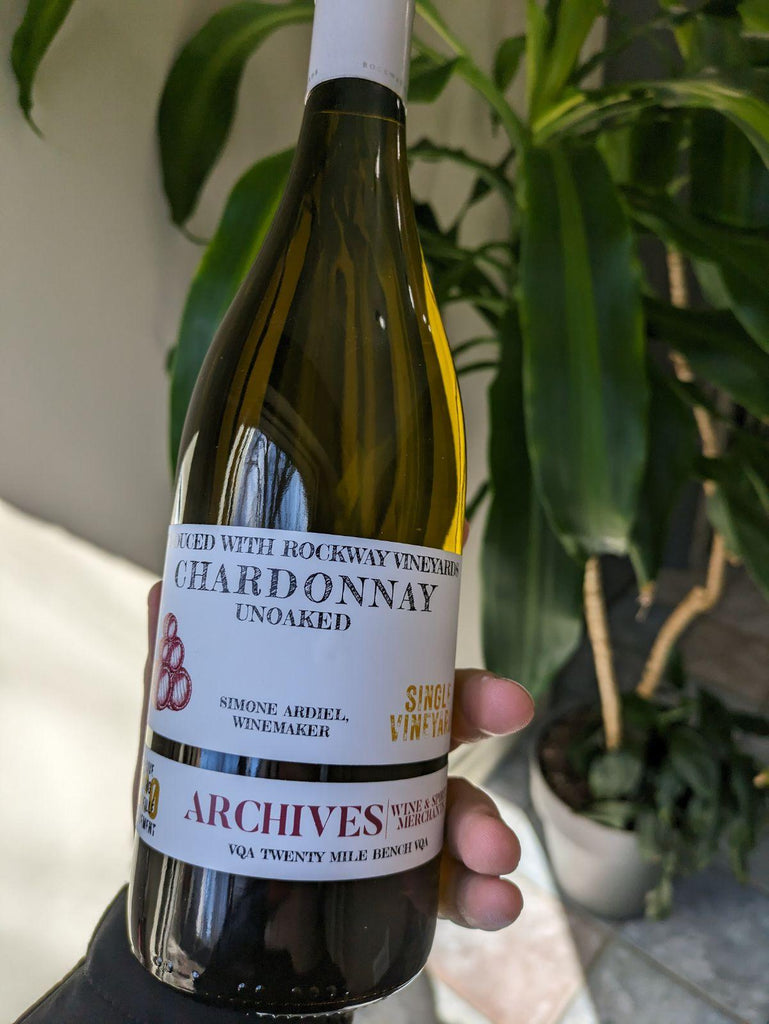 Archives Own Label Chardonnay Unoaked 2020 - Archives Wine & Spirit Merchants - bottle shop - liquor store - niagara - lcbo - free delivery - wine store - wine shop - st. catharines