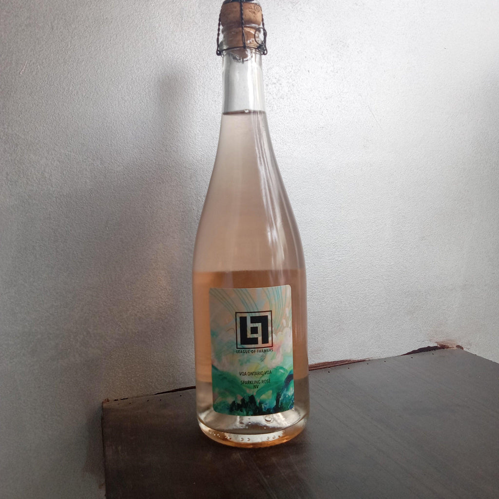 League of Farmers Sparkling Rosé NV - Archives Wine & Spirit Merchants - bottle shop - liquor store - niagara - lcbo - free delivery - wine store - wine shop - st. catharines