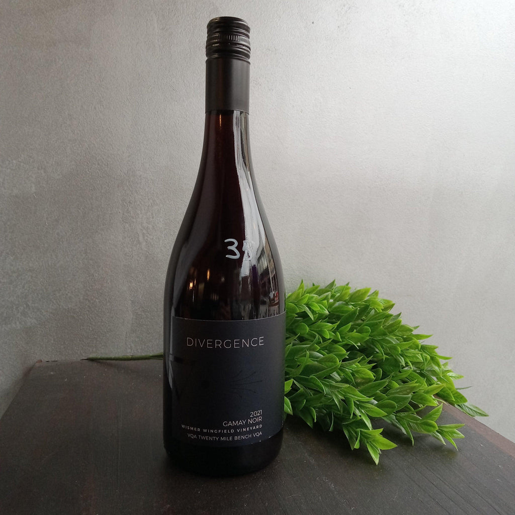 Divergence Wingfield Vineyard Gamay Noir 2021 - Archives Wine & Spirit Merchants - bottle shop - liquor store - niagara - lcbo - free delivery - wine store - wine shop - st. catharines