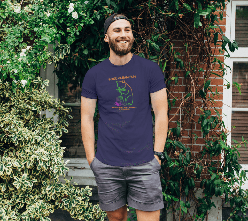 Good Clean Fun Unisex Tee - Archives Wine & Spirit Merchants - bottle shop - liquor store - niagara - lcbo - free delivery - wine store - wine shop - st. catharines