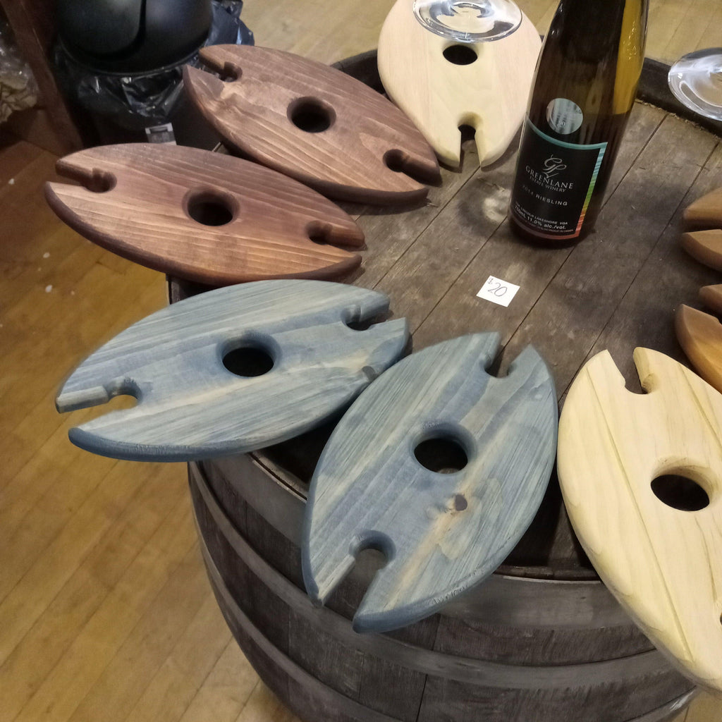 Hand-Carved Wine Glass Holders - Archives Wine & Spirit Merchants - bottle shop - liquor store - niagara - lcbo - free delivery - wine store - wine shop - st. catharines