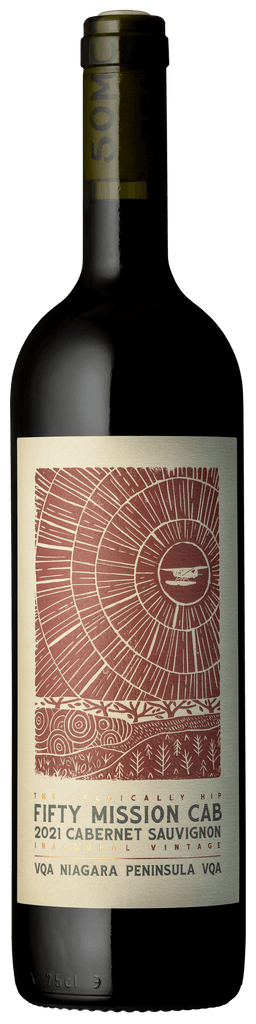 The Tragically Hip 'Fifty Mission Cab' Cabernet Sauvignon 2021 - Archives Wine & Spirit Merchants - bottle shop - liquor store - niagara - lcbo - free delivery - wine store - wine shop - st. catharines